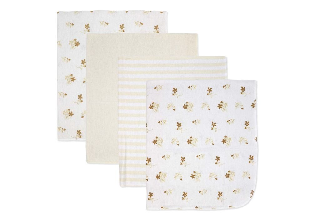 TAN FOLLIAGE 4pk Blankets
