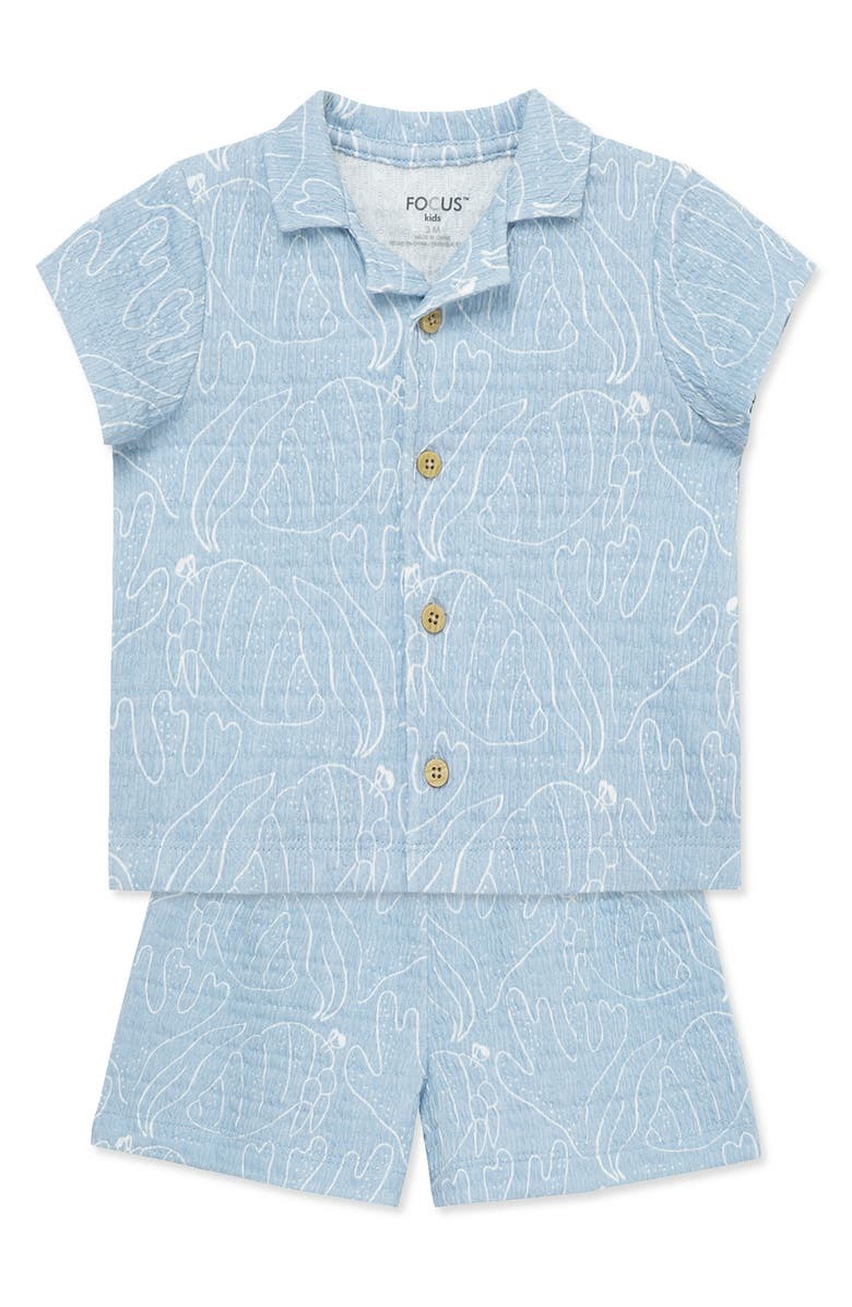 Seaside 2Pc Button Down Set