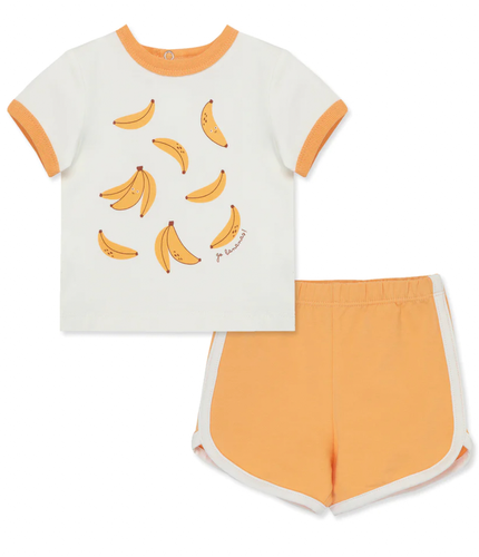 BANANA SHORTS SET