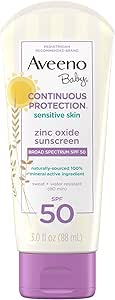 AVEENO BABY ZINCO OXIDE SUNSCREE