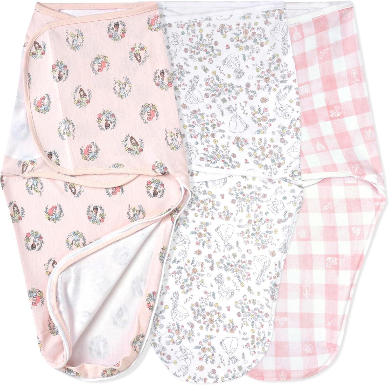 Disney Princess Swaddle 3pk