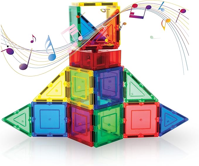 PicassoTiles 20pc Music Box
