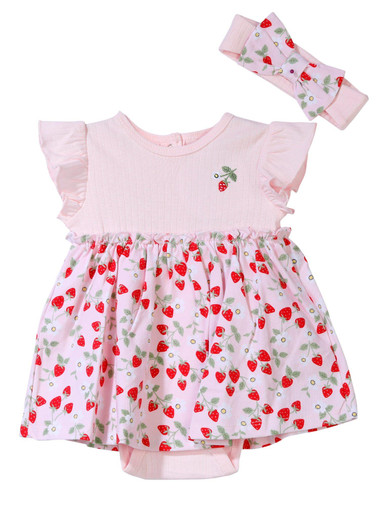 Strawberries Bsuit Dress