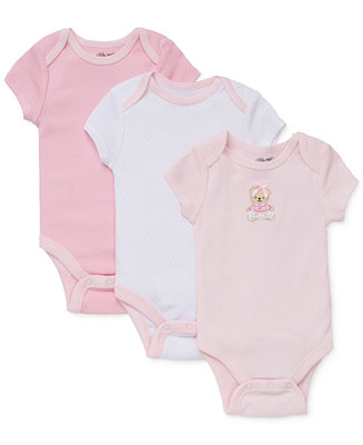 Gentle Bear 3pk Bodysuit