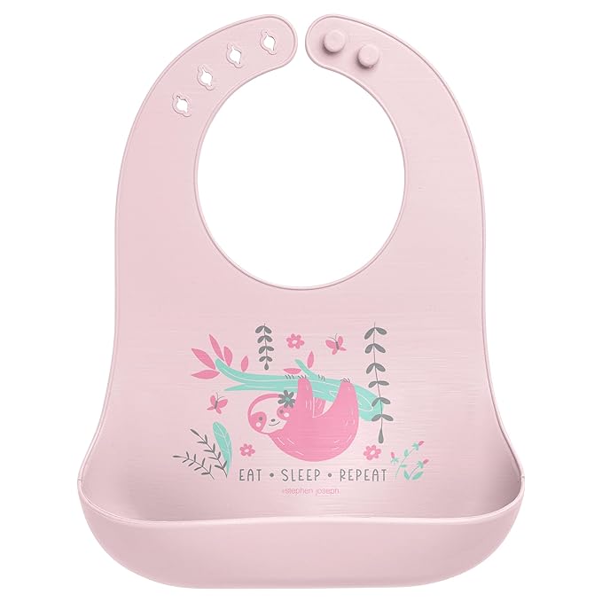 Silicone Bibs Sloth