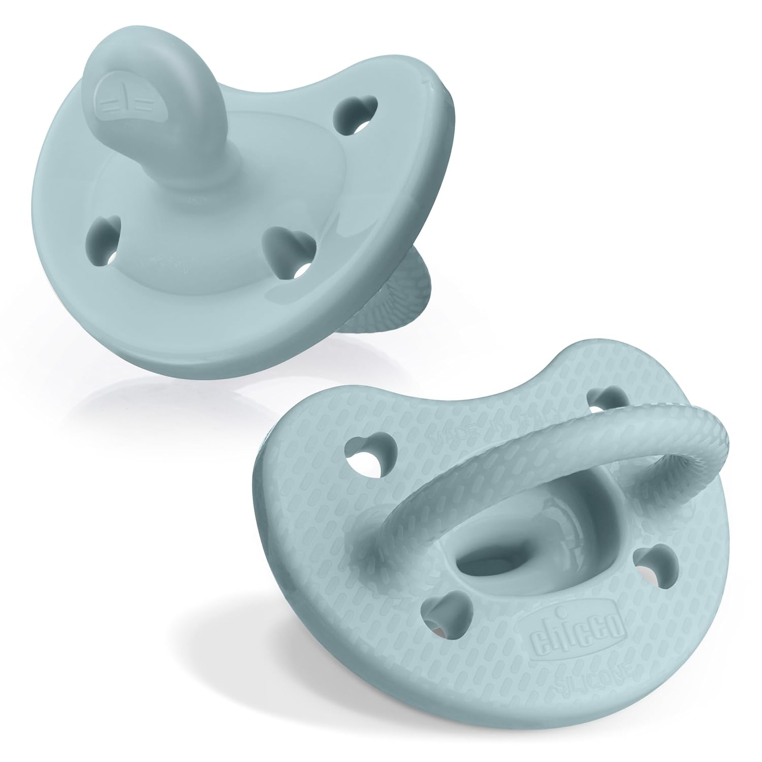 Luxe Pacifier 6-16m&nbsp;&nbsp;Blue 2pk