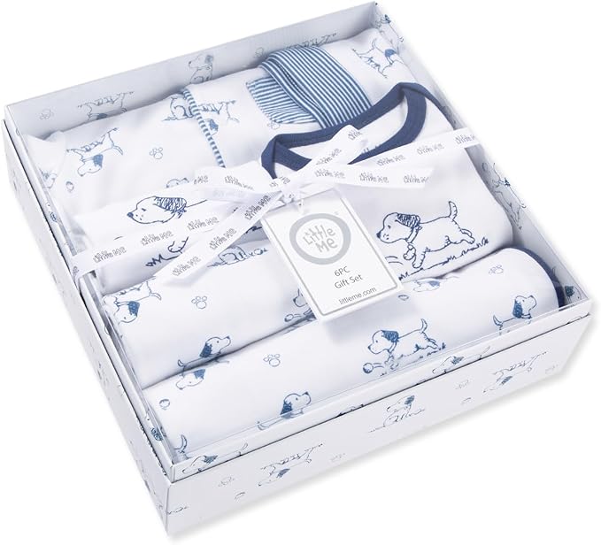 Puppy Toile Gift Box