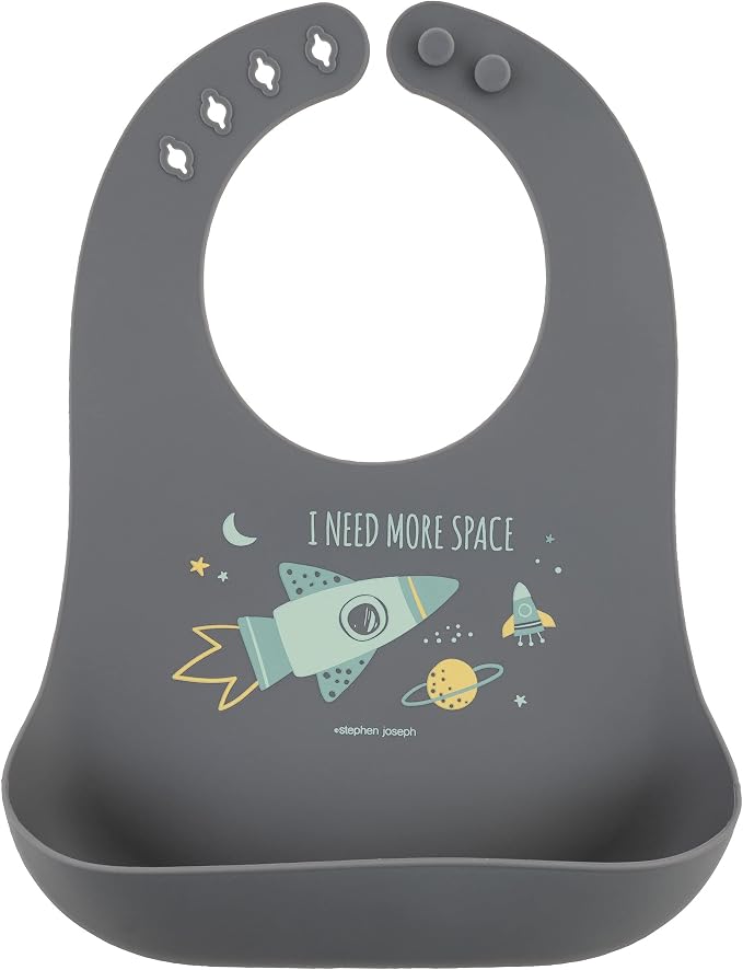 Silicone Bibs Space