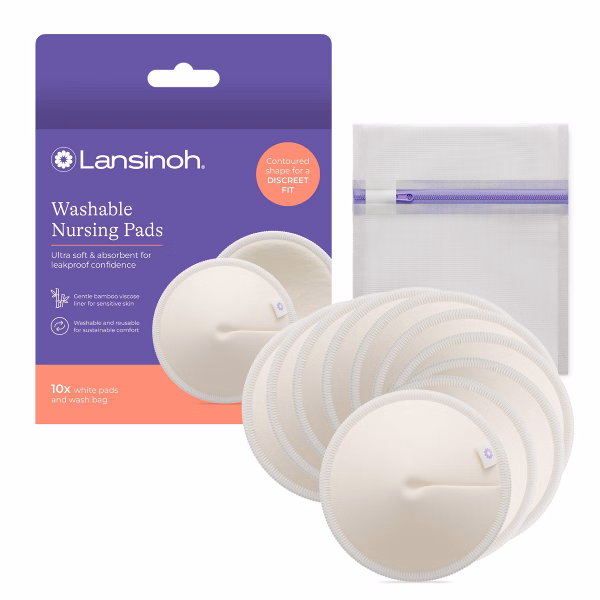 Washable Nursing Pads 10ct
