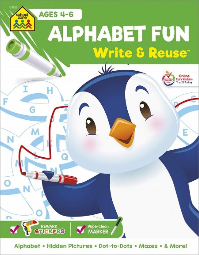 Alphabet Fun Write and Reuse