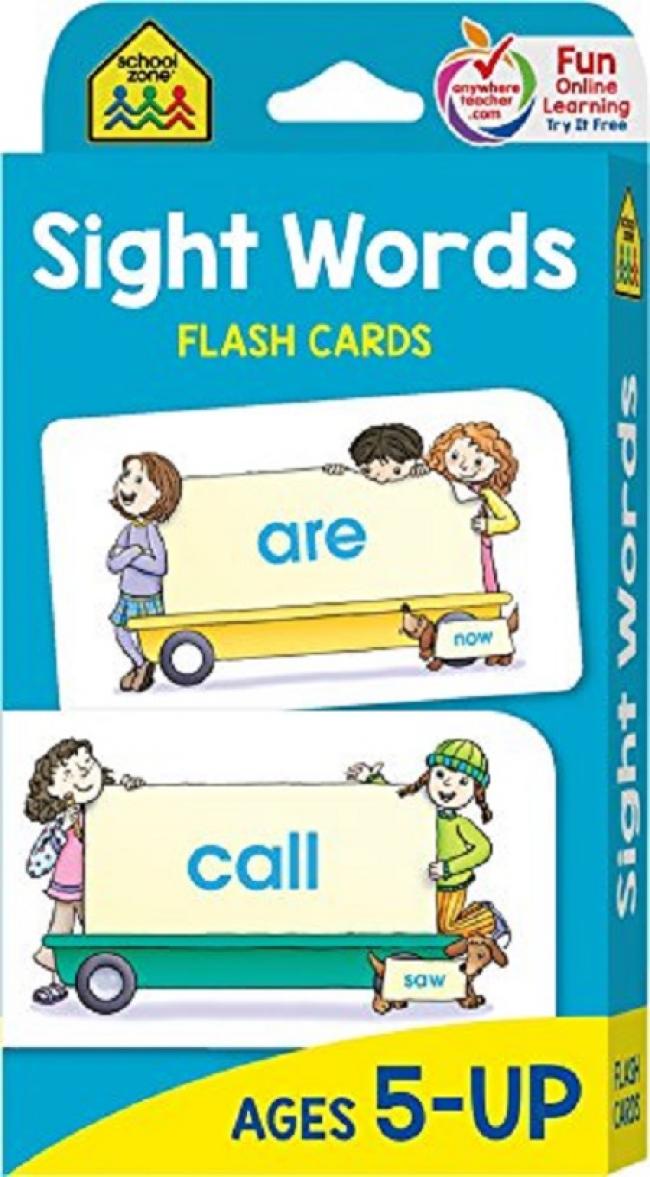 Sight Words Flash Cards