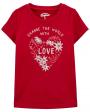 OshkKosh Love Graphic Tee 5T