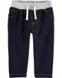 Carters Pull On Denim Pants 6M
