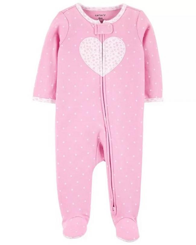 Carters Heart Sleep N Play 6M