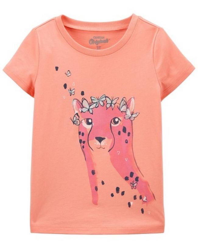 OshKosh Cheetah Graph.Tee 5T