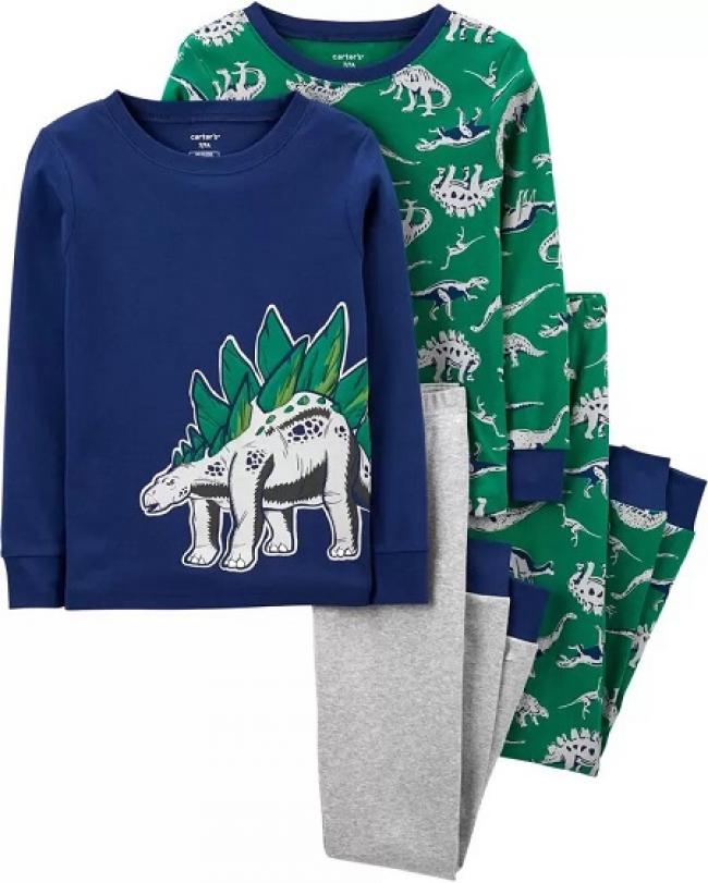Carters Dinosaurs 4pc PJ 4
