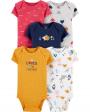 Carters 5pk Hearts Onesies 18M