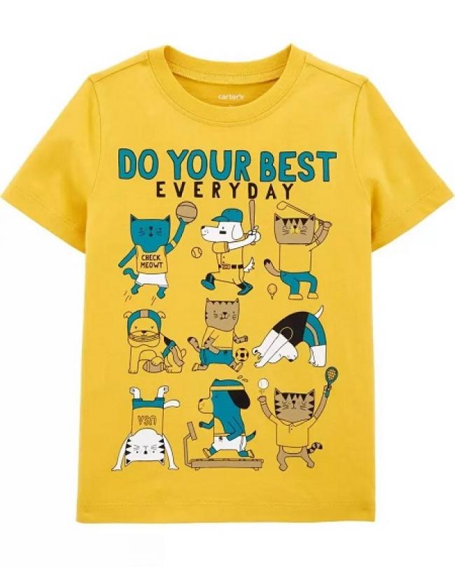 Carters Do Your Best Tee 12M