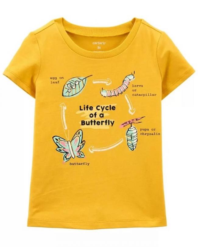 Carters Meta BUT/FLY Tee 24M