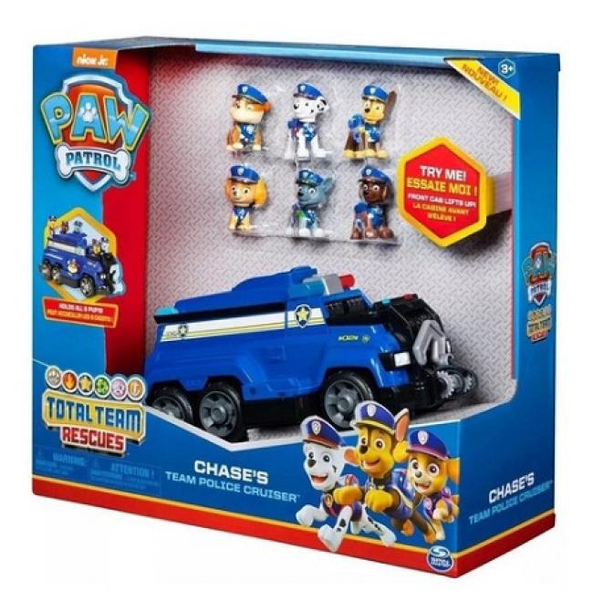 PAW PATROL TEAM RESCUES CHASE