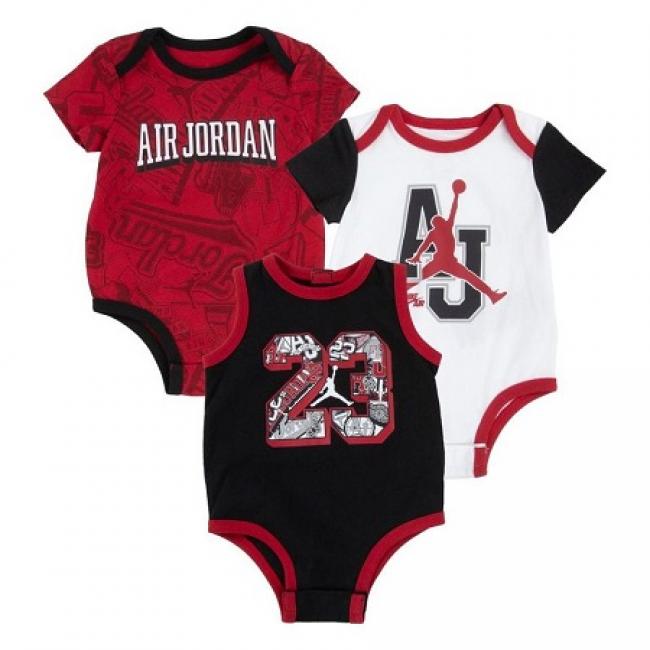 AIR JORDAN 3PK BODYSUITS