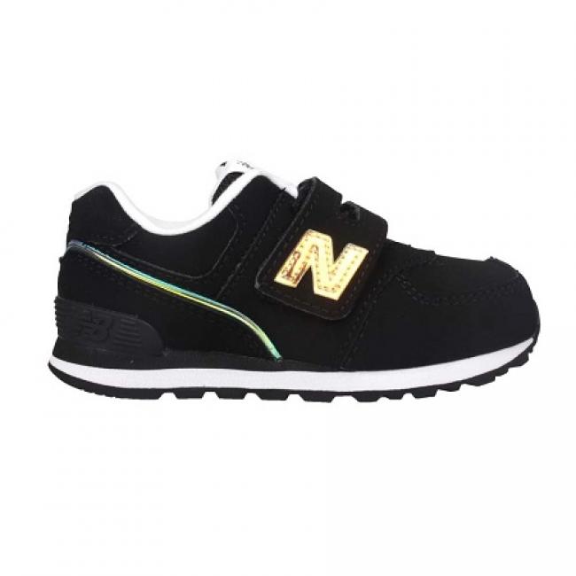 NB RUN SHOES BLACK WIDE