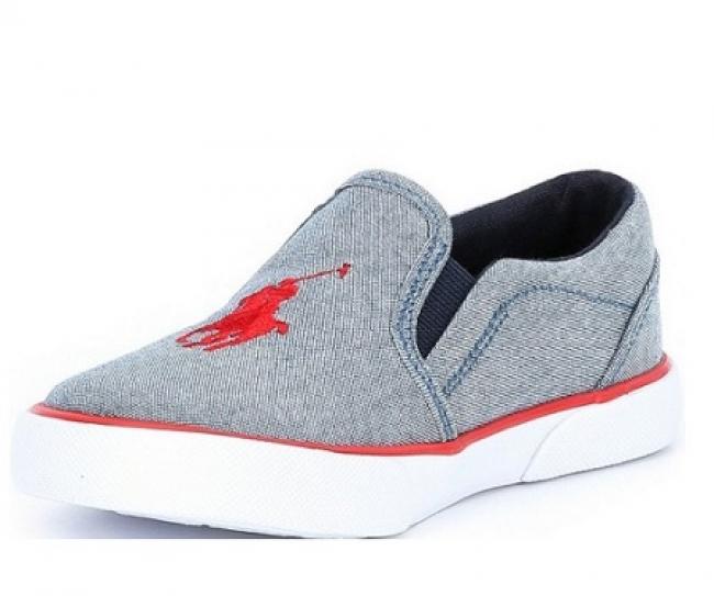 POLO SHOE BLUE/RED