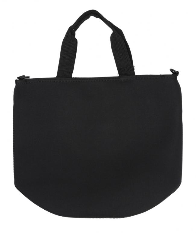 Neoprene Shopper Tote Black